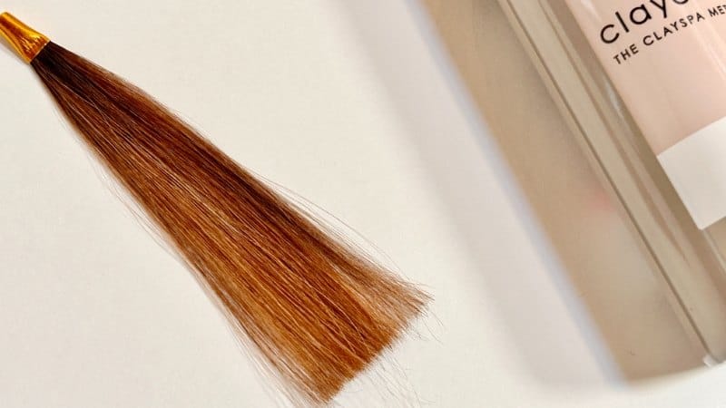 クレイエンス クレイスパクイックカラーアーモンドキャラメルの毛束