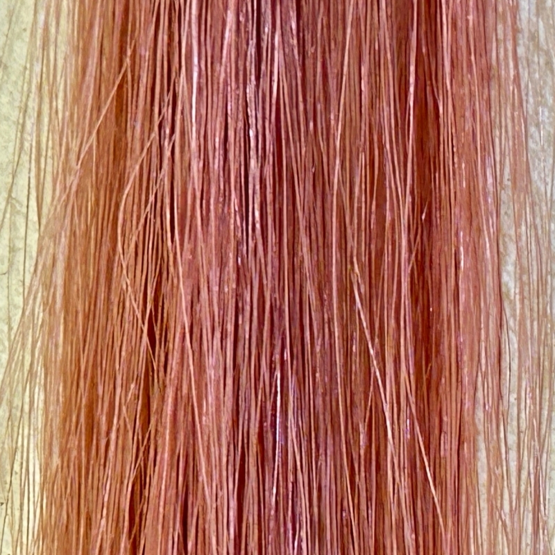 ホーユー ビューティラボ ホイップヘアカラー サクラピンクの色落ち検証画像5日目